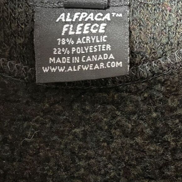 KUHL Alfpaca Fleece Jacket Women Medium Full Zip Brown Green Gorpcore Outdoor - Picture 12 of 13